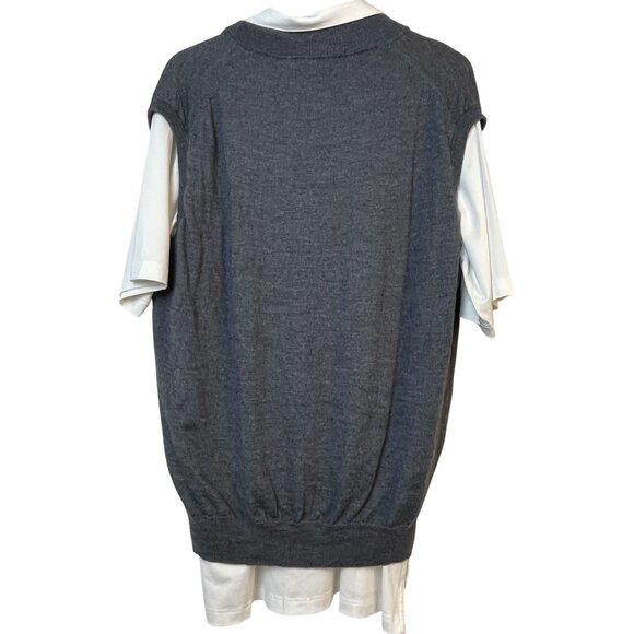 Peter Millar Vest and Polo Mens Summer Comfort and Merino Wool L XL - Picture 6 of 9